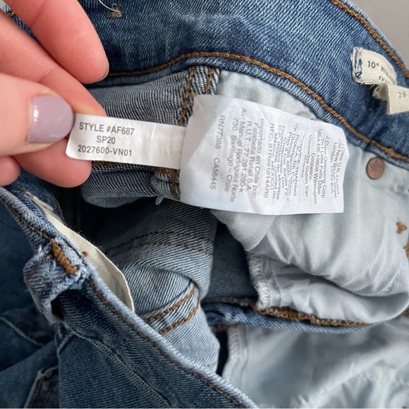 Madewell 10 Inch High Rise Skinny Jeans Size 26 - Picture 7 of 10